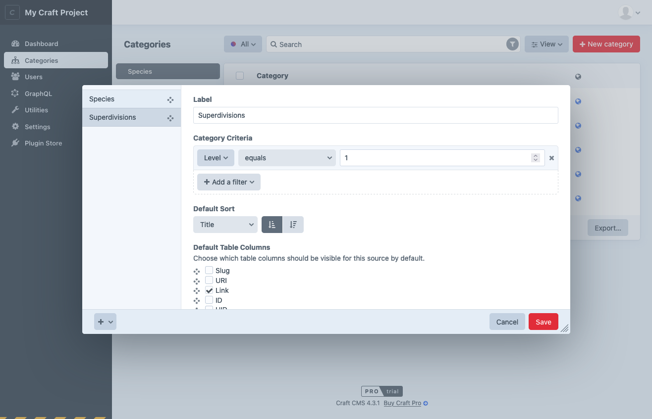 Customizing element sources