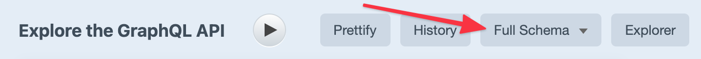 GraphiQL’s Full Schema default